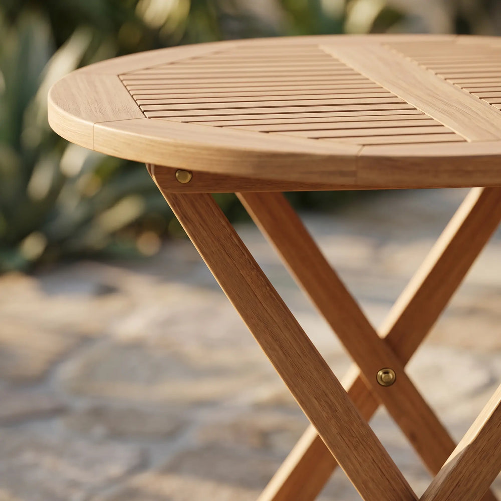 Chester 32" Round Folding Picnic Table