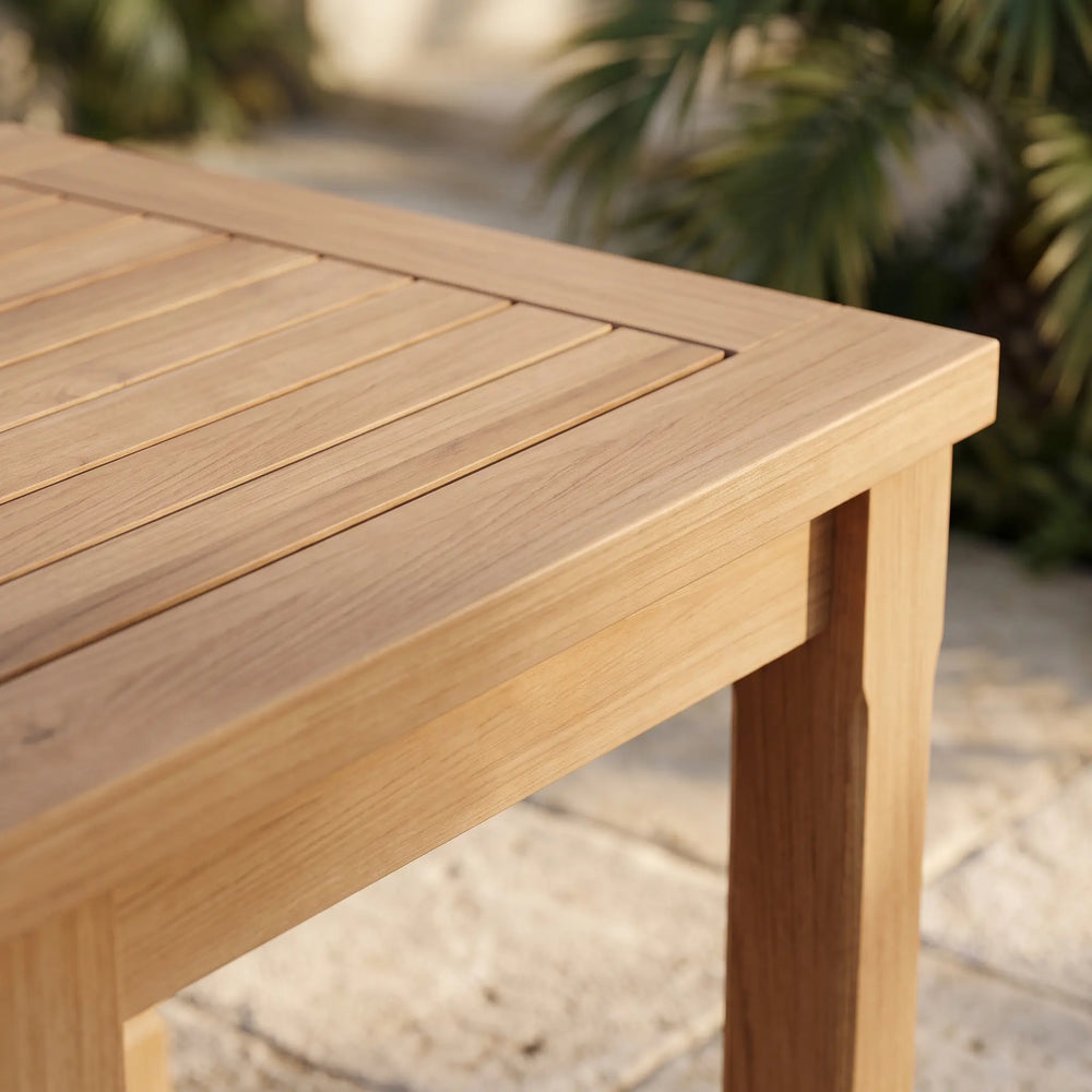 SouthBay Square Side Table in Teak