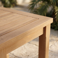 SouthBay Square Side Table in Teak