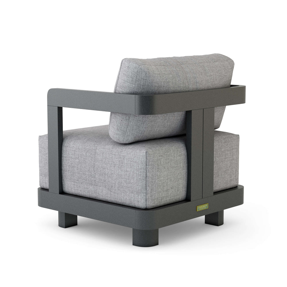 Granada Deep Seating Aluminum Armchair - image 2