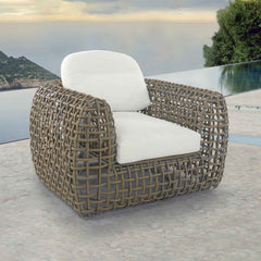 Dynasty Swivel Armchair Sunbrella Cushion