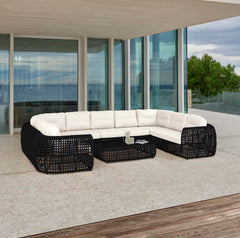 Dynasty 10 Piece Sectional Set Sunbrella Cushions