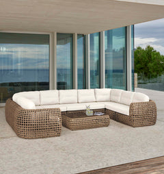Dynasty 10 Piece Sectional Set Sunbrella Cushions