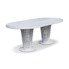 Dynasty 7 Piece Dining Set Sunbrella Cushion - image 2