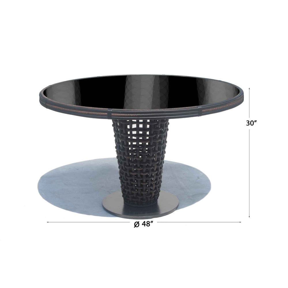 Dynasty Round Dining Table Glass - image 2