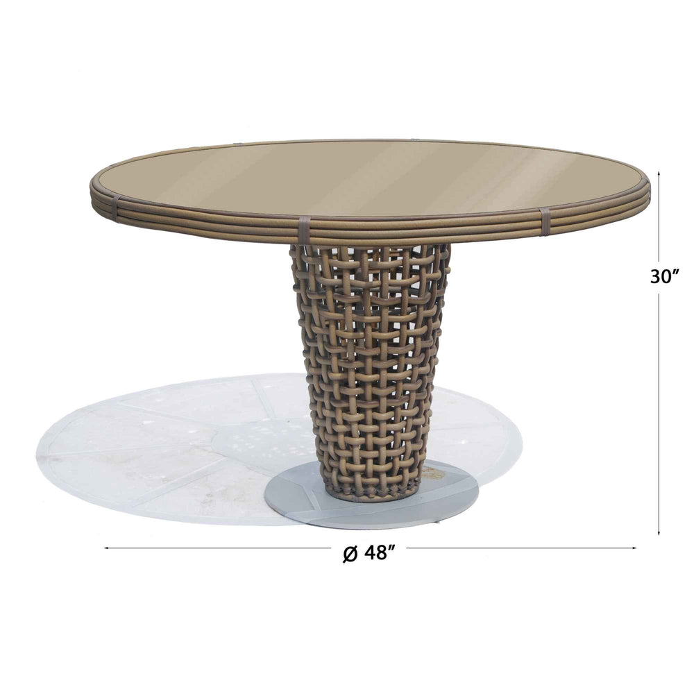 Dynasty 5 Piece Dining Set Sunbrella Cushion - image 7