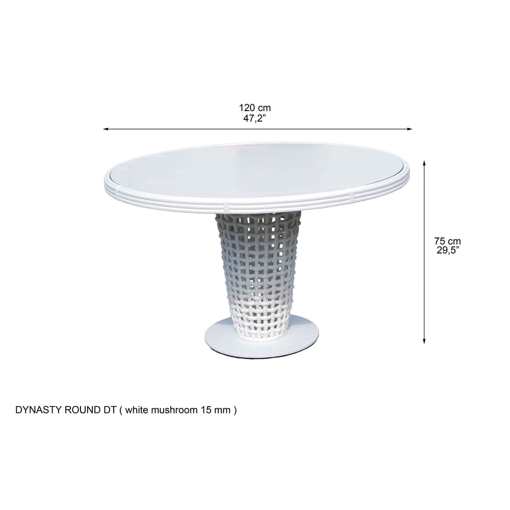 Dynasty 5 Piece Dining Set Sunbrella Cushion - image 5