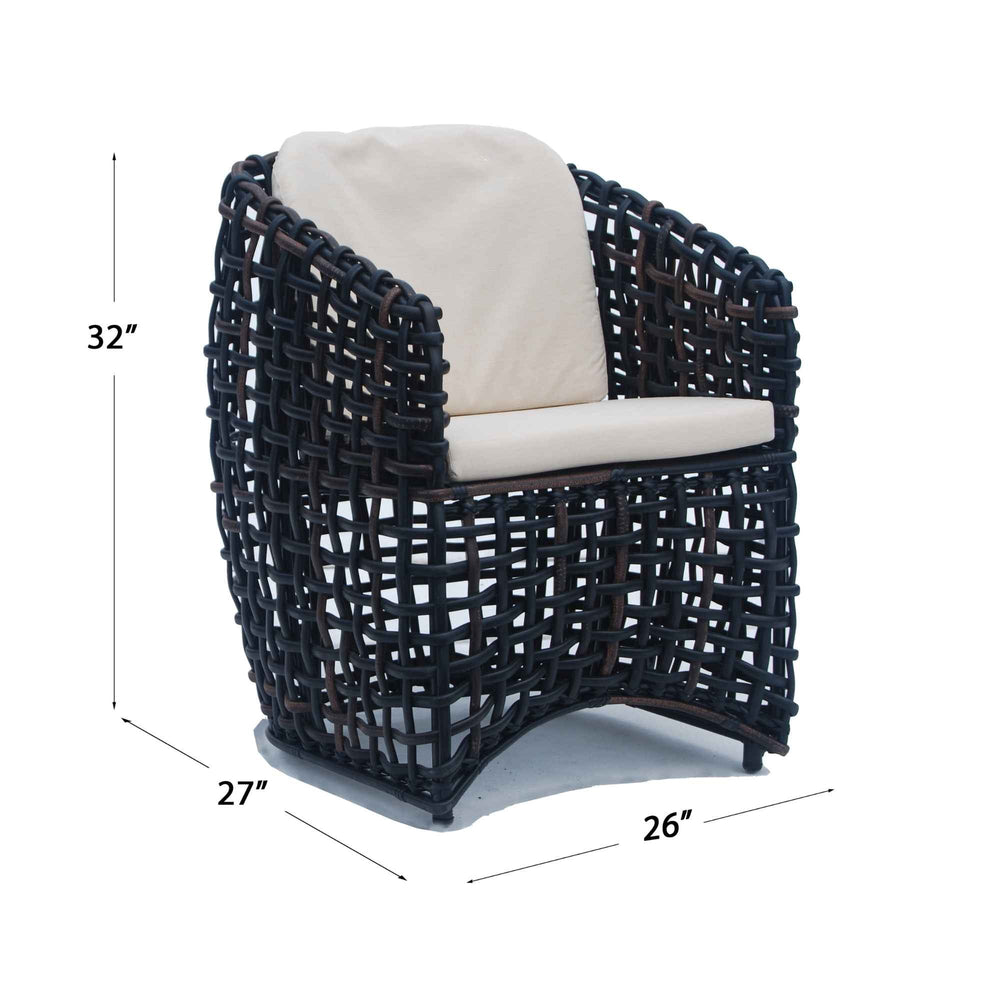 Dynasty Dining Armchair Sunbrella Cushion - image 3