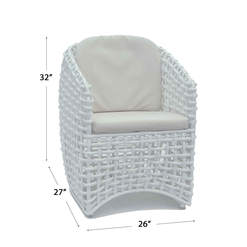 Dynasty 7 Piece Dining Set Sunbrella Cushion - image 5