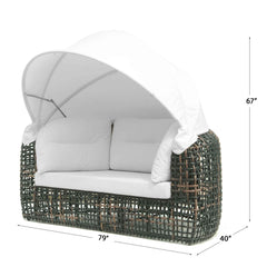 Dynasty Daybed Canopy Sunbrella Cushions - image 5