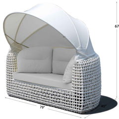 Dynasty Daybed Canopy Sunbrella Cushions - image 5