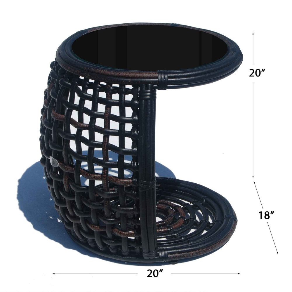 Dynasty Auxiliary Table Glass - image 2