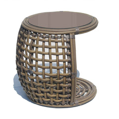 Dynasty Auxiliary Table Glass