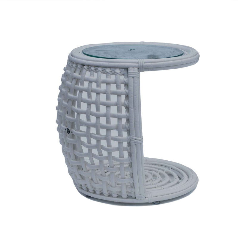 Dynasty Auxiliary Table Glass