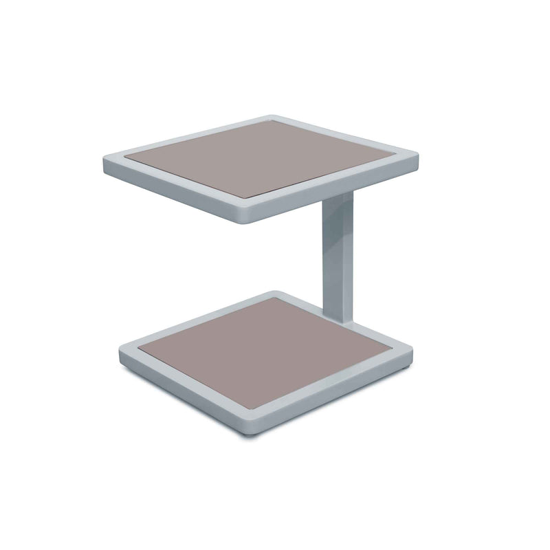 North Auxiliary Table Outdoor Side Table Tempered Glass