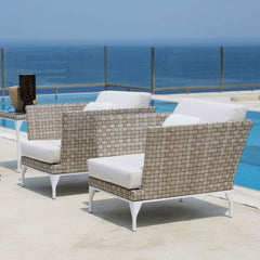 Brafta Armchair Outdoor Chair with Sunbrella Cushion