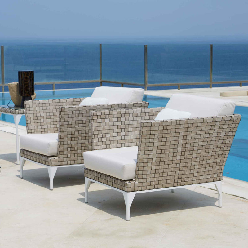 Brafta Armchair Outdoor Chair with Sunbrella Cushion