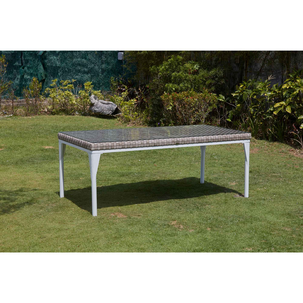 Brafta Rectangular Dining Table - Handwoven Ecolene Fiber - image 2