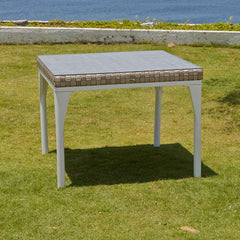 Brafta Square Dining Table Outdoor - Tempered Glass Top - image 2