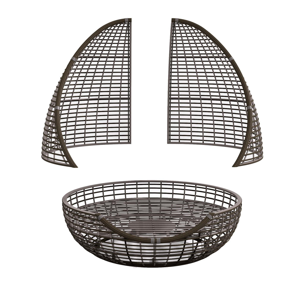 Faber Swivel Daybed Kubu Mushroom Design for Modern Spaces - image 4