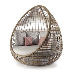 Faber Swivel Daybed Kubu Mushroom Design for Modern Spaces - image 2