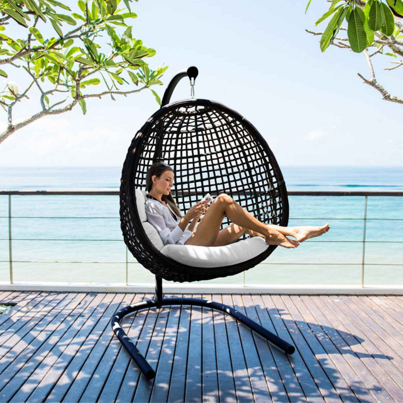 Dynasty Hanging Chair Frame Sunbrella Cushion
