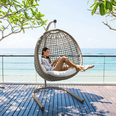 Dynasty Hanging Chair Frame Sunbrella Cushion