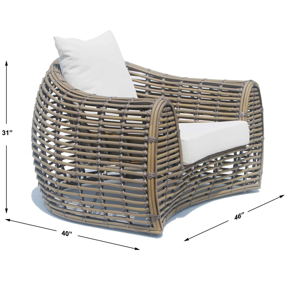 Ruby Armchair Outdoor Patio Armchair with Sunbrella Cushion - image 8
