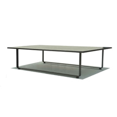 Horizon Coffee Table with Glass, Tempered Glass Top, Modern Design