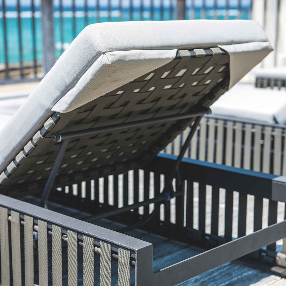 Horizon Chaise Lounger with Sunbrella Cushion for Poolside and Patio - image 5