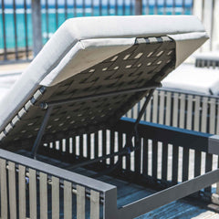 Horizon Chaise Lounger with Sunbrella Cushion for Poolside and Patio - image 5