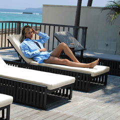 Horizon Chaise Lounger with Sunbrella Cushion for Poolside and Patio - image 4