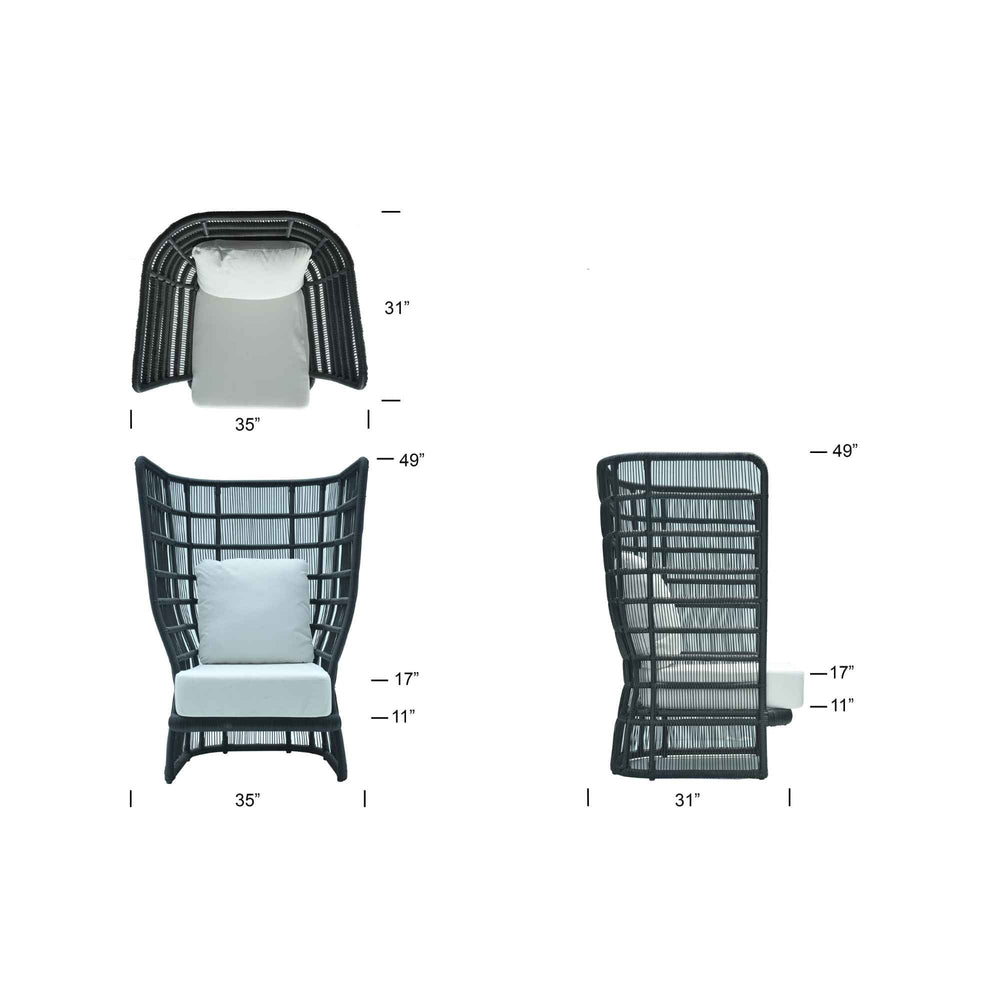 Rio Armchair Sunbrella Cushion - image 4
