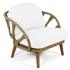 Krabi Armchair Modern with Sunbrella Canvas 5453 Cushion - image 2