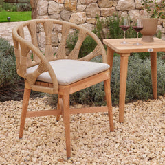Krabi Dining Armchair Outdoor Sunbrella Fabric