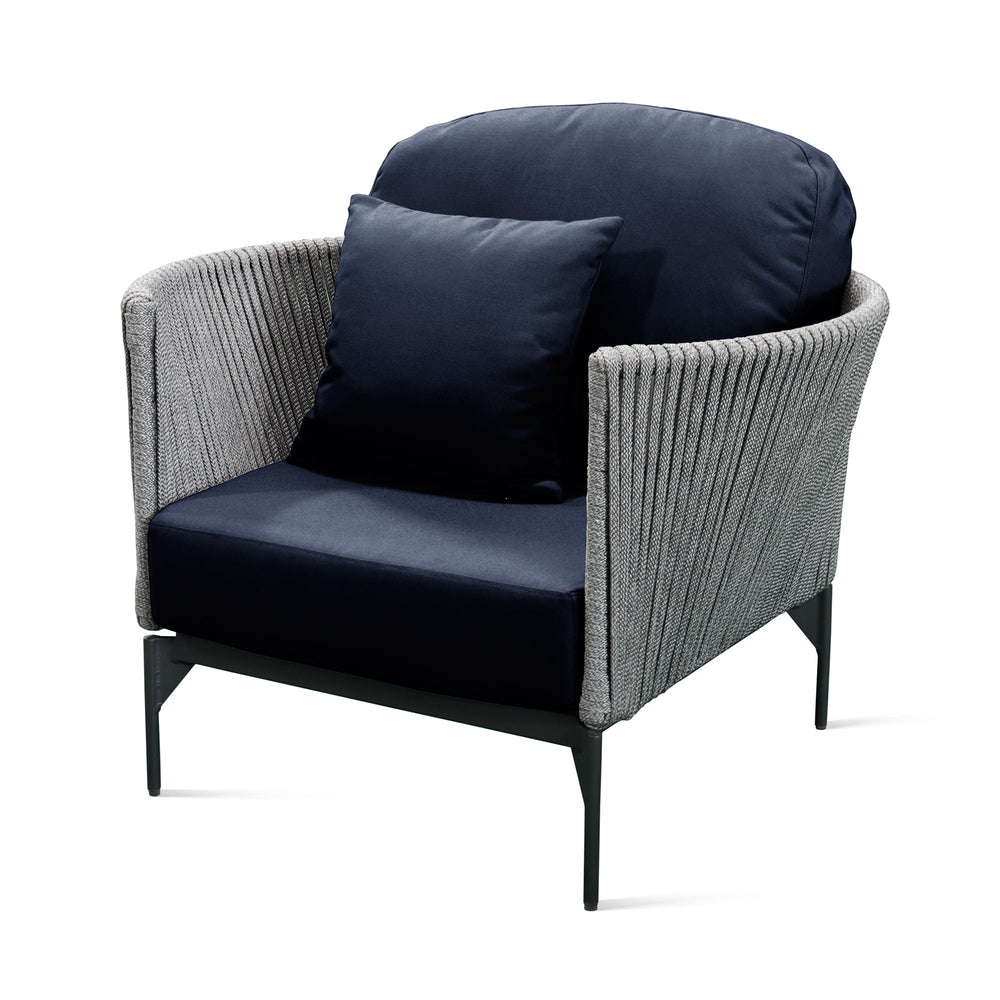 Boston Outdoor Armchair - Commercial Grade Aluminum Frame - image 5