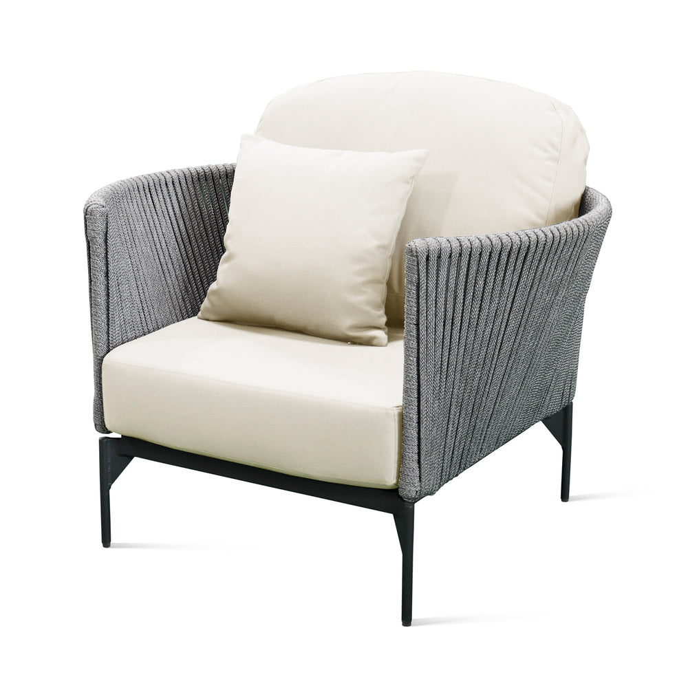 Boston Outdoor Armchair - Commercial Grade Aluminum Frame - image 7