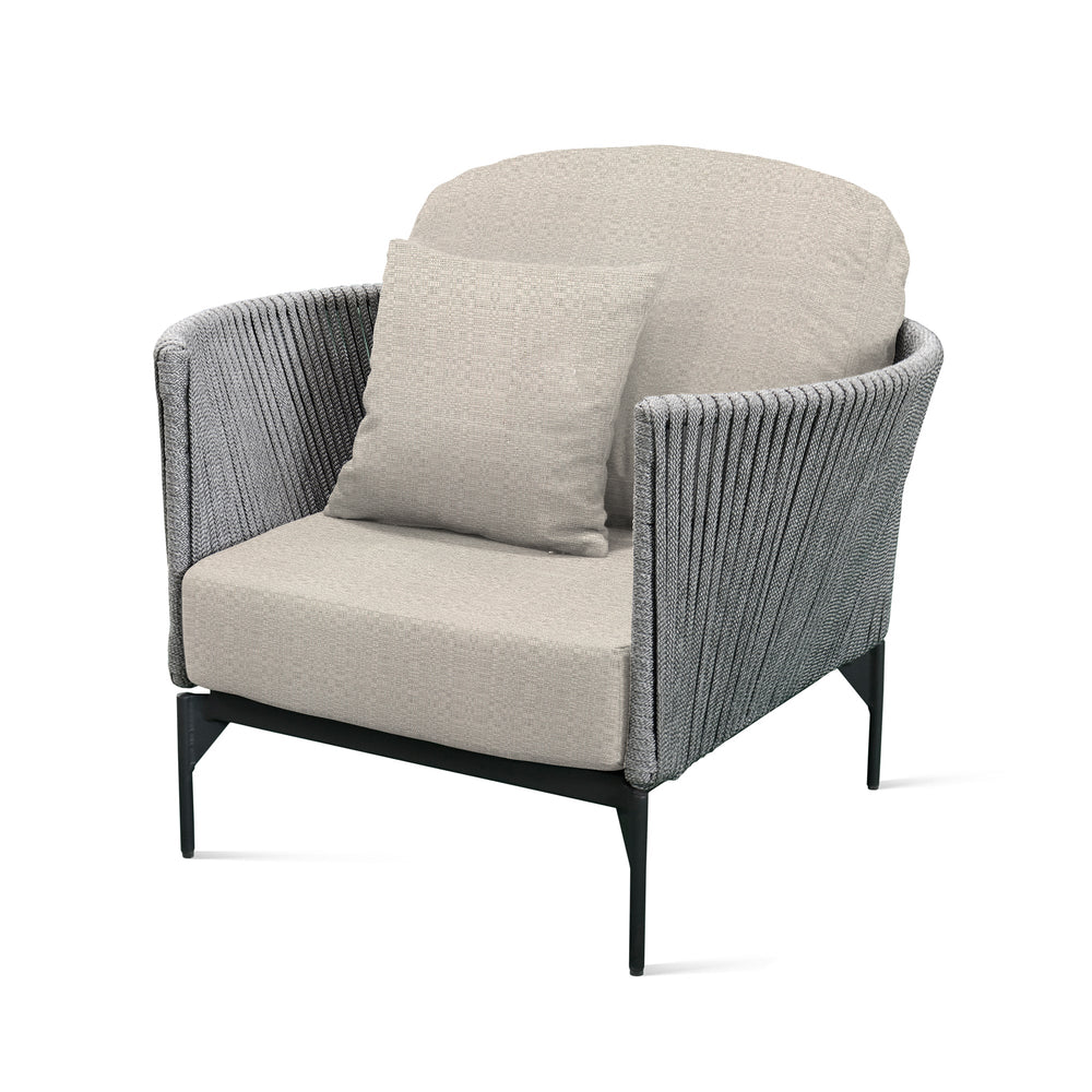 Boston Outdoor Armchair - Commercial Grade Aluminum Frame - image 8