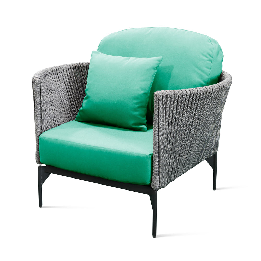 Boston Outdoor Armchair - Commercial Grade Aluminum Frame - image 22