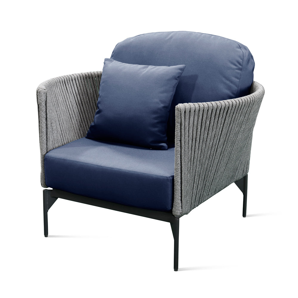 Boston Outdoor Armchair - Commercial Grade Aluminum Frame - image 13