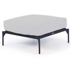 Boston Outdoor Ottoman - Commercial Grade Powder-Coated Aluminum Frame
