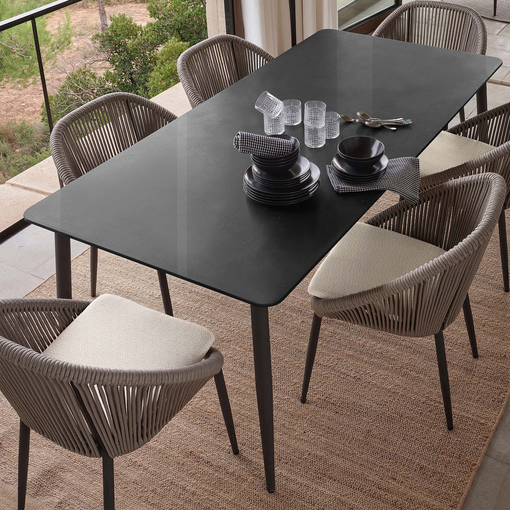 Rodona Rectangular Dining Set - 6-Piece with Sunbrella Fabric - image 3