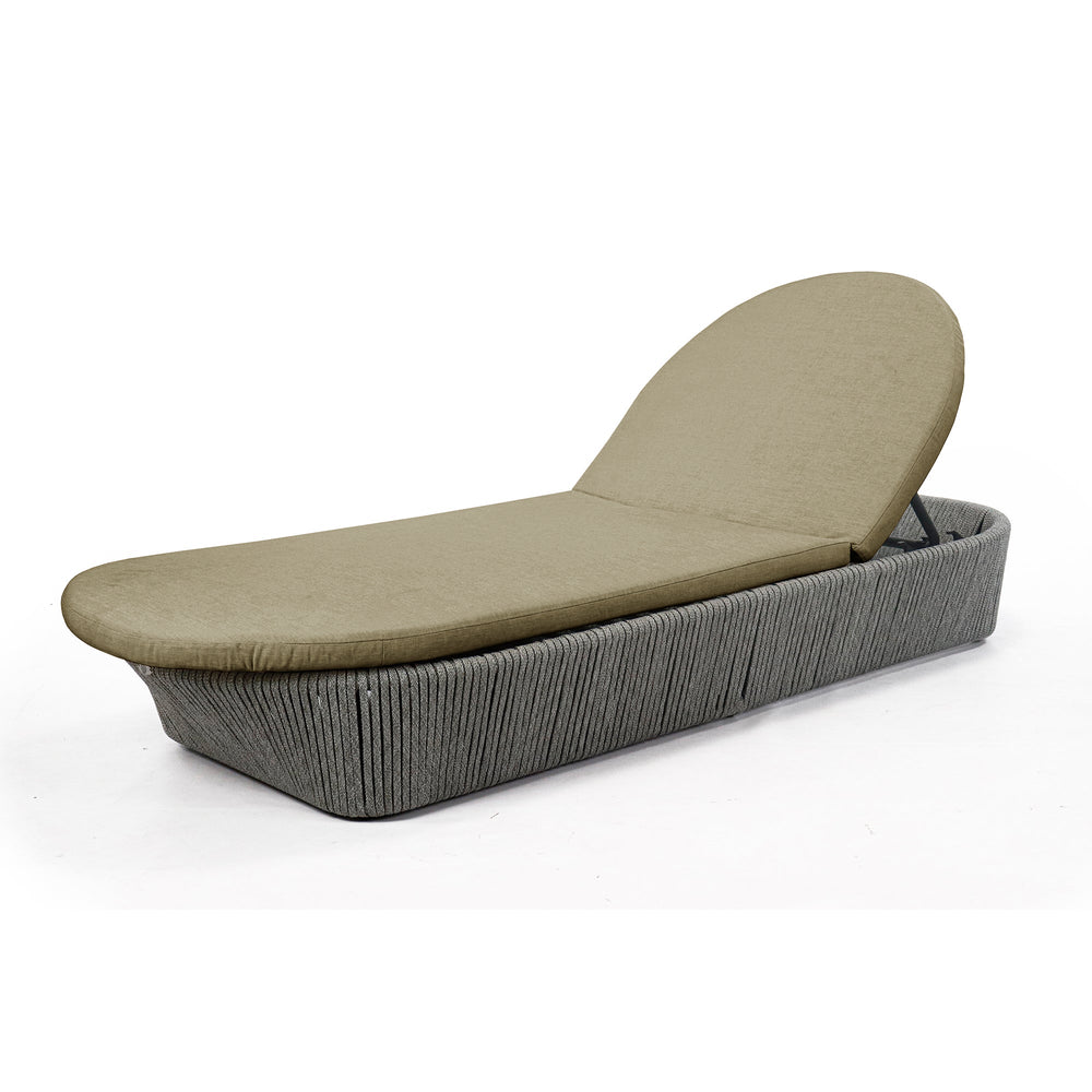 Boston Outdoor Chaise Lounger - Powder-Coated Aluminum Frame - image 14