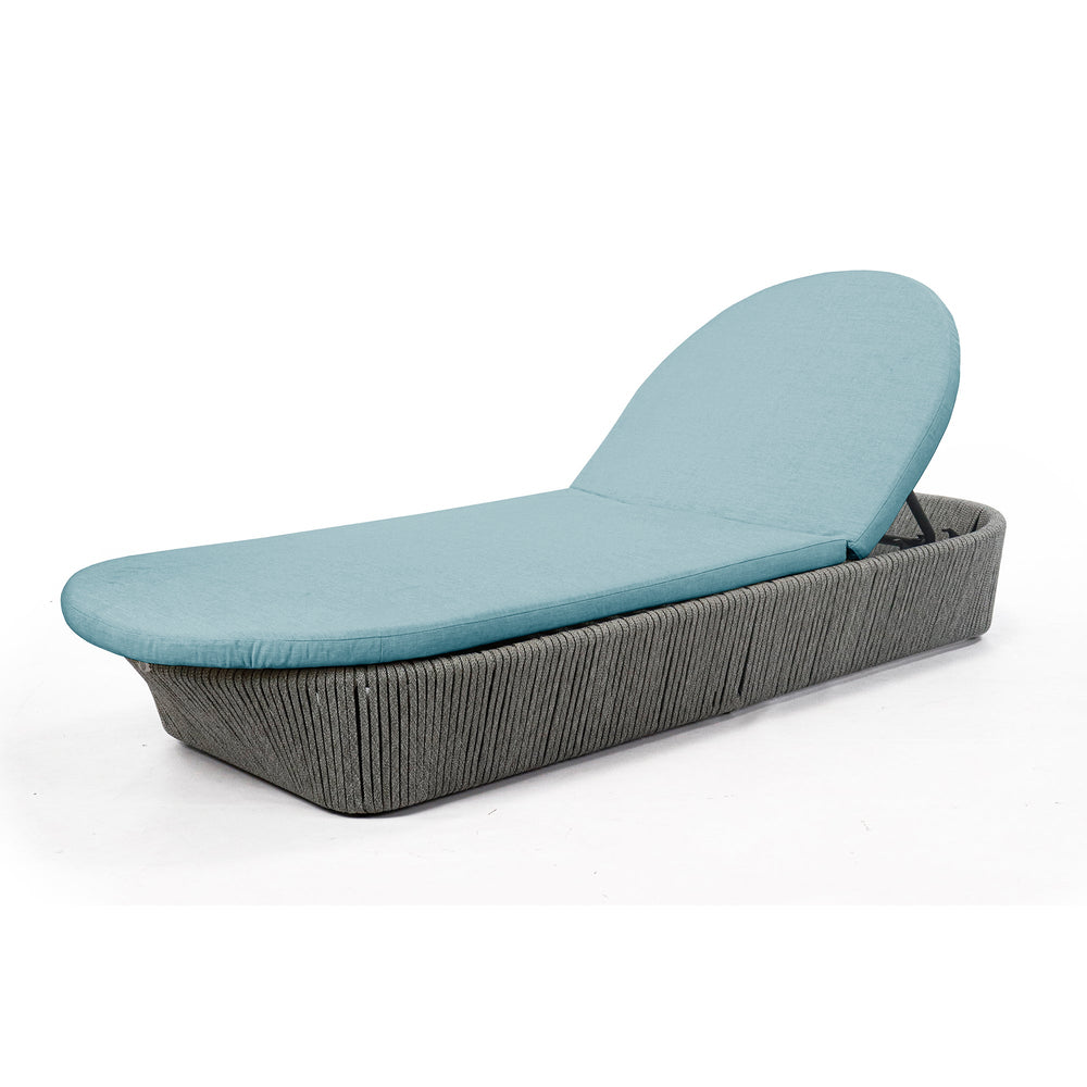 Boston Outdoor Chaise Lounger - Powder-Coated Aluminum Frame - image 19