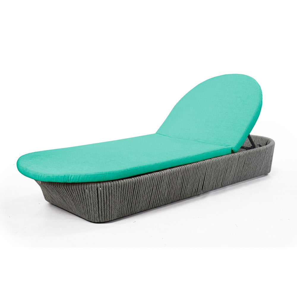 Boston Outdoor Chaise Lounger - Powder-Coated Aluminum Frame - image 22