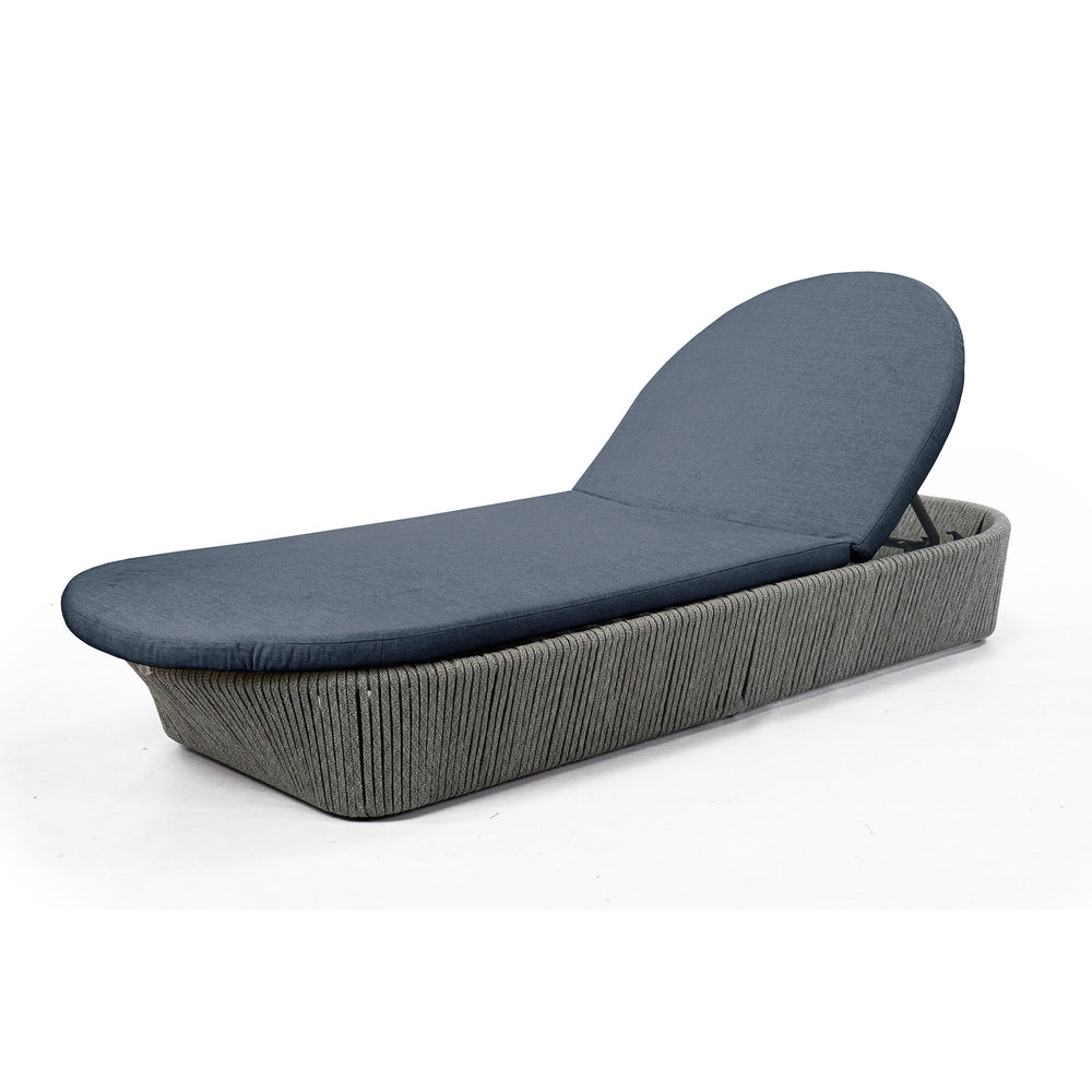 Boston Outdoor Chaise Lounger - Powder-Coated Aluminum Frame - image 23