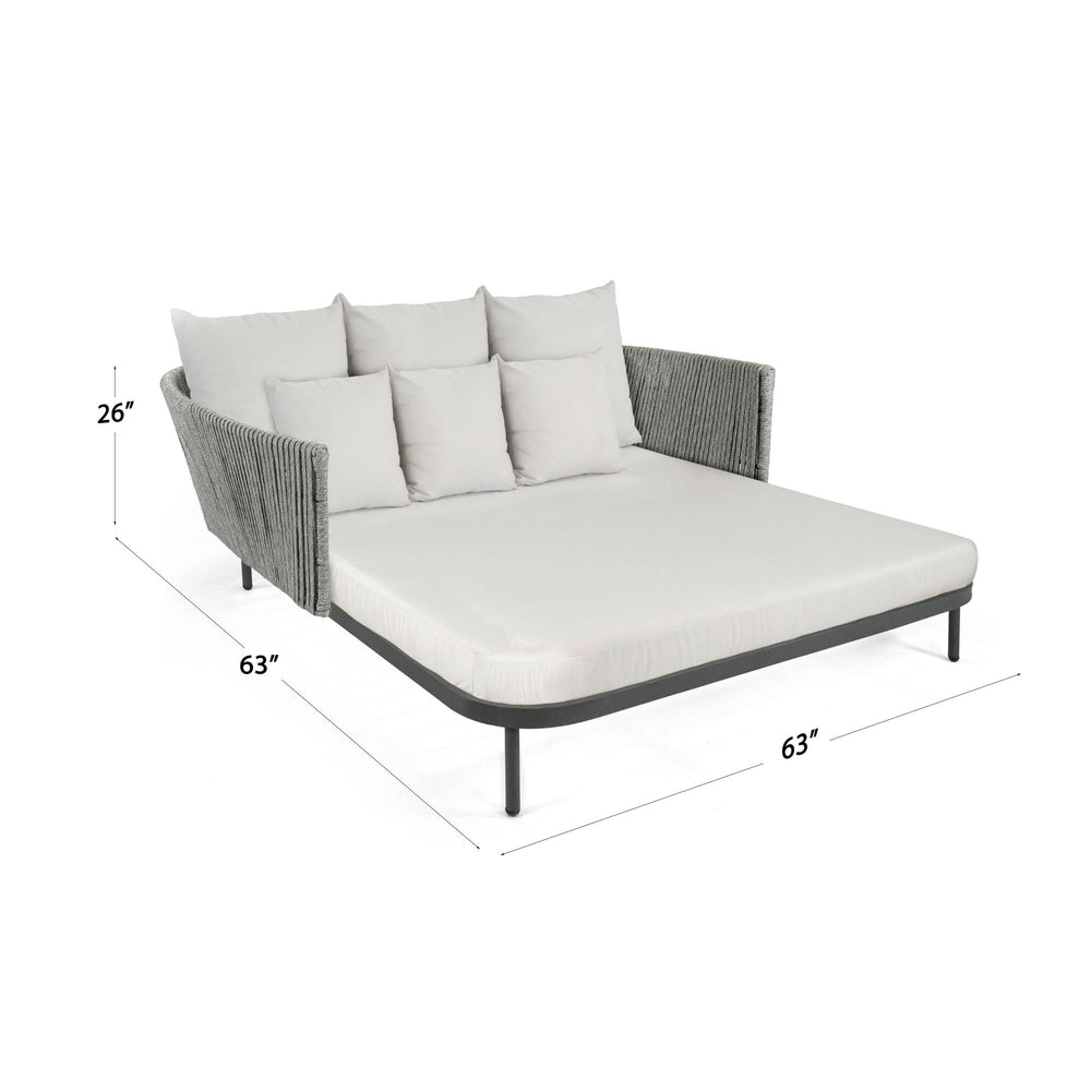 Boston Outdoor Daybed, Sunbrella Cushion and Poolside - image 3