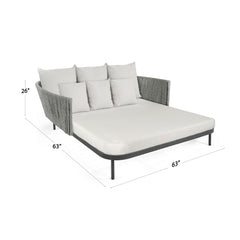 Boston Outdoor Daybed, Sunbrella Cushion and Poolside - image 3