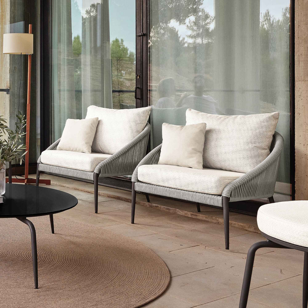 Rodona Seating Set Outdoor Sofa and Chairs with Sunbrella Fabric - image 6