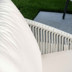 Rodona Armchair Modern Design Powder-Coated Aluminum Frame - image 9